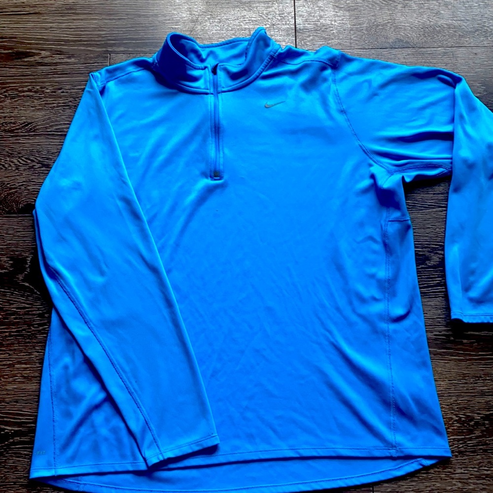 Nike running long sleeve quarter zip